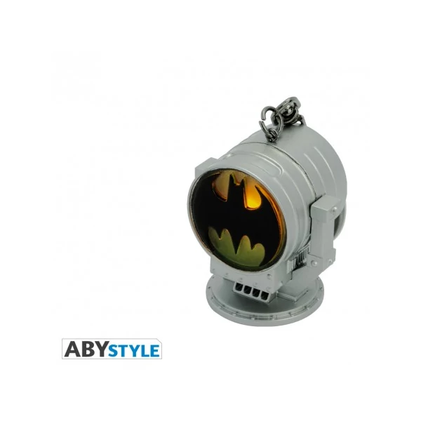 DC COMICS BATMAN Bat signal világító 3D kulcstartó