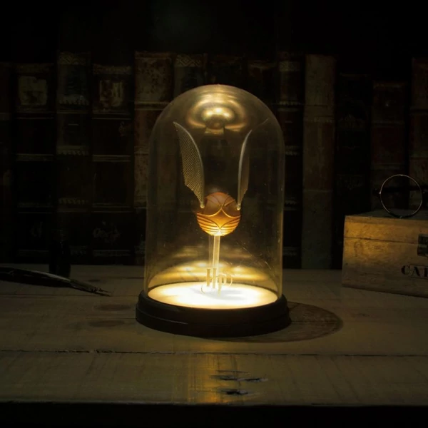 Harry Potter Arany Cikesz dekor lámpa