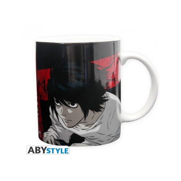 DEATH NOTE L and Light bögre 320 ml