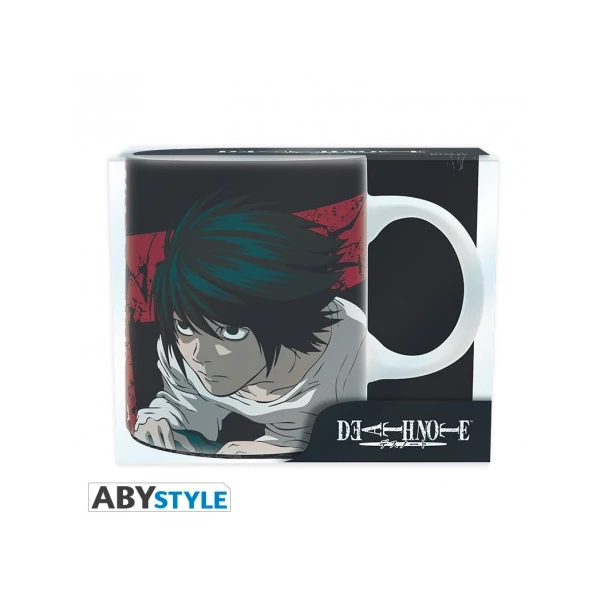 DEATH NOTE L and Light bögre 320 ml