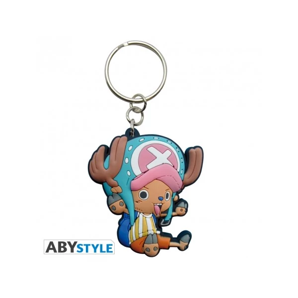 ONE PIECE Chibi Chopper PVC kulcstartó