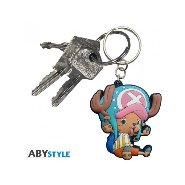 ONE PIECE Chibi Chopper PVC kulcstartó