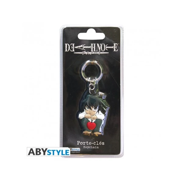 DEATH NOTE Chibi L PVC kulcstartó
