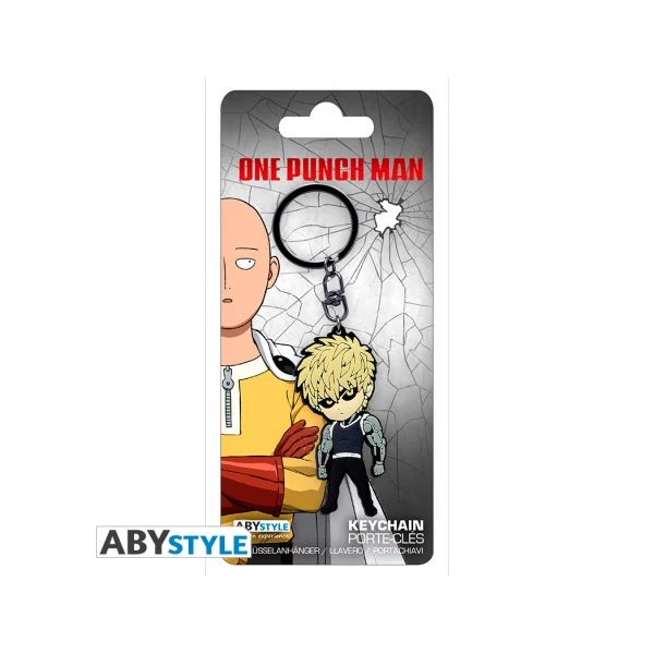 ONE PUNCH MAN Genos PVC kulcstartó