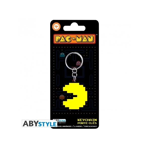 PAC-MAN PVC kulcstartó