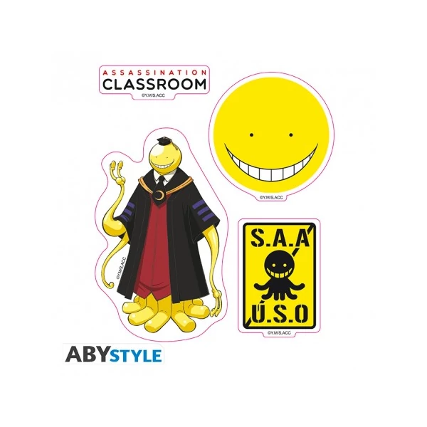 ASSASSINATION CLASSROOM matrica csomag