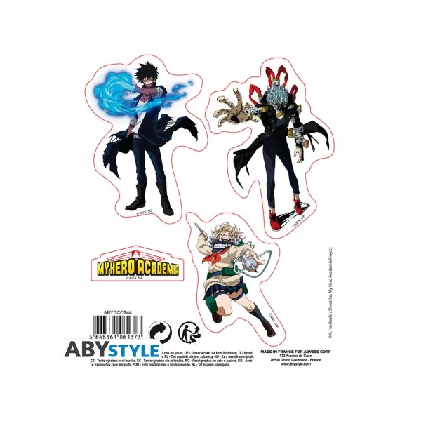 MY HERO ACADEMIA Heroes and Villains matrica csomag
