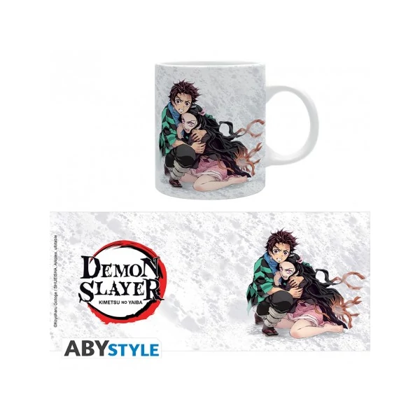 DEMON SLAYER Tanjiro & Nezuko bögre 320 ml