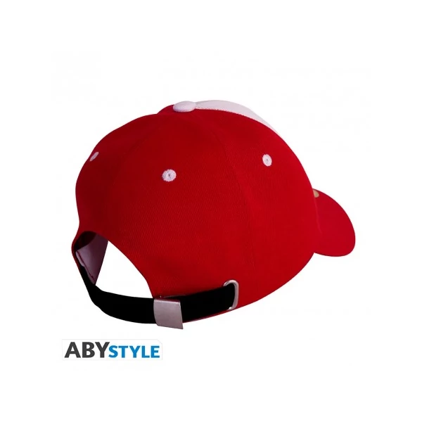 DRAGON BALL Red & White Capsule Corp logo állítható baseball sapka