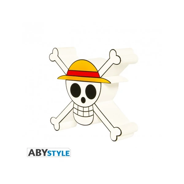 ONE PIECE Skull hangulat fény lámpa