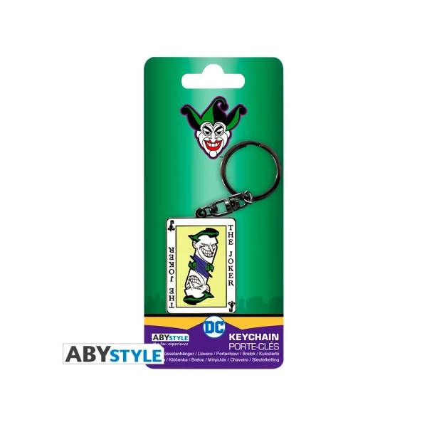 DC COMICS Joker kártya fém kulcstartó
