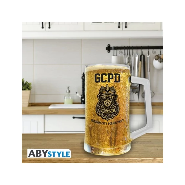 DC COMICS GOTHAM CITY GCPD üveg korsó