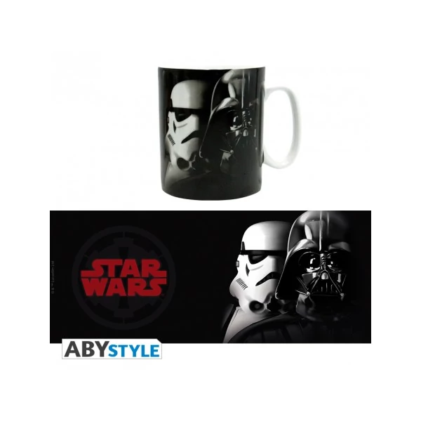 STAR WARS Vader with Trooper 460 ml bögre