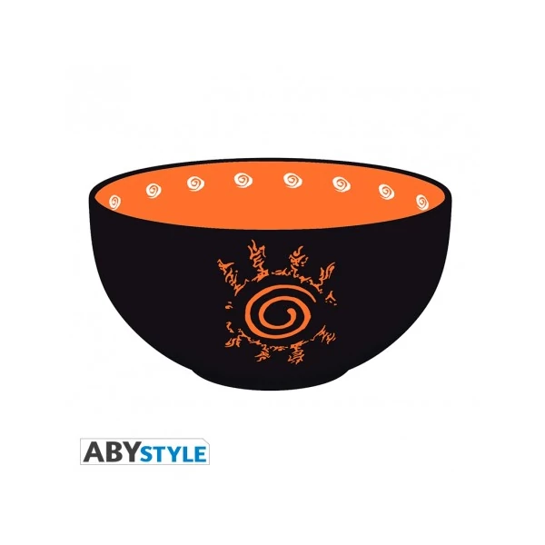 NARUTO SHIPPUDEN Konoha logo ramen tál