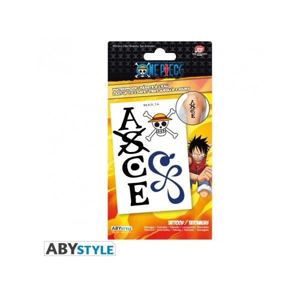 ONE PIECE tetoválás
