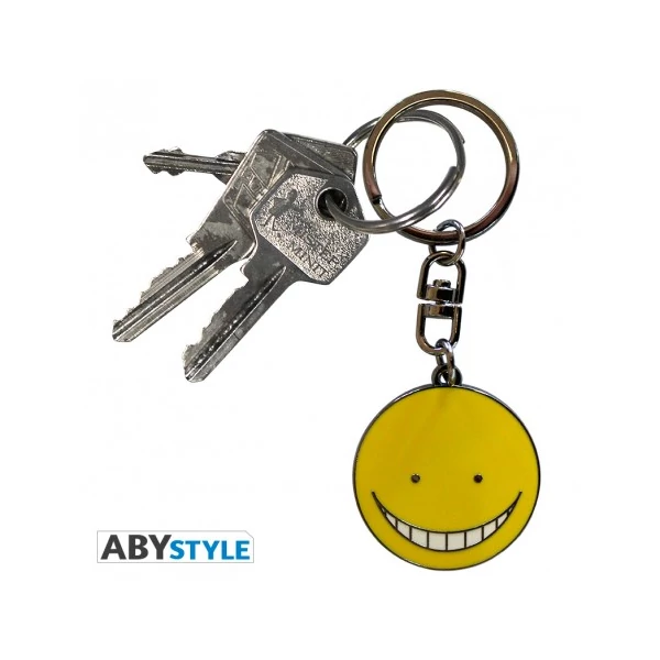 ASSASSINATION CLASSROOM Koro sensei fém kulcstartó