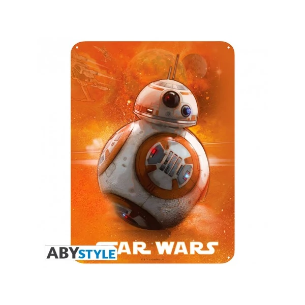 STAR WARS BB-8 fém plakát