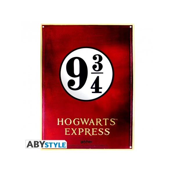 HARRY POTTER Hogwarts Express fém plakát