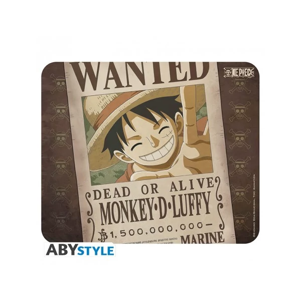 ONE PIECE Flexi egérpad Wanted Luffy