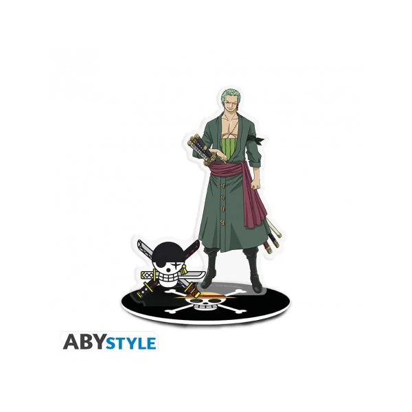 ONE PIECE Zoro Acryl dísz figura