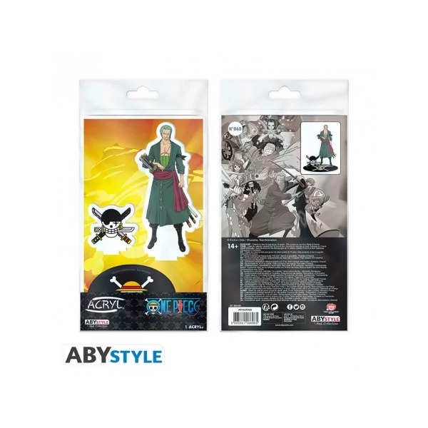 ONE PIECE Zoro Acryl dísz figura