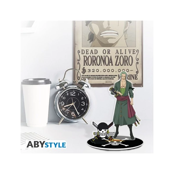 ONE PIECE Zoro Acryl dísz figura