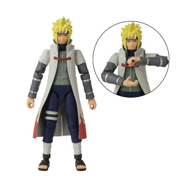 NARUTO Anime Heroes Namikaze Minato mozgatható figura