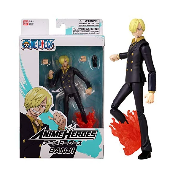 ONE PIECE Anime Heroes Sanji mozgatható figura