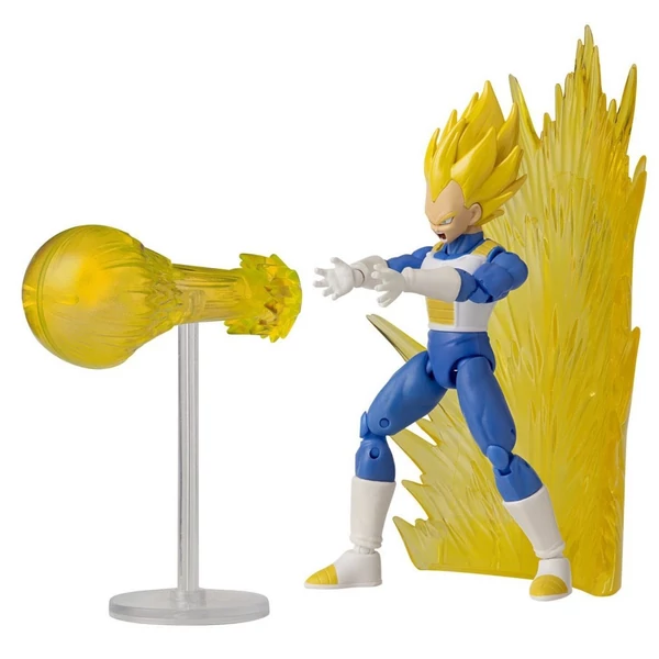 DRAGON BALL SUPER Dragon Stars Super Saiyan Vegeta power up pack mozgatható figura