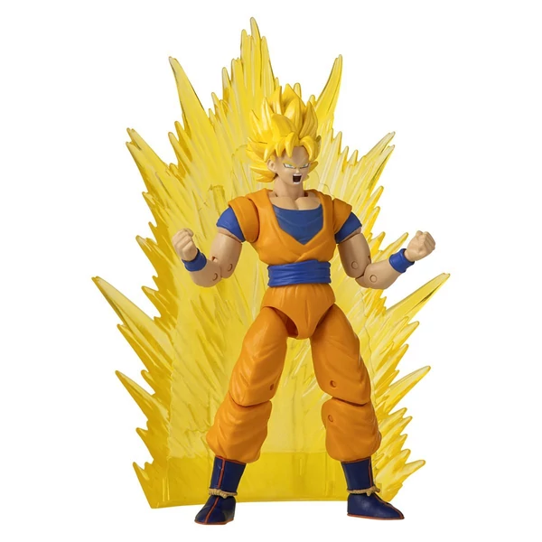 DRAGON BALL SUPER Dragon Stars Super Saiyan GOKU power up pack mozgatható figura