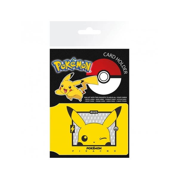 POKEMON kártya tartó Pikachu 25