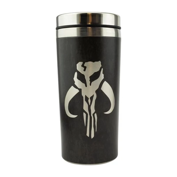 STAR WARS The Mandalorian fém utazó bögre