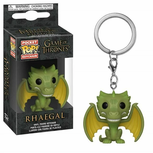 Game Of Thrones Trónok Harca Rhaegal pocket POP figurás kulcstartó