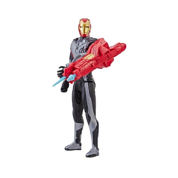 Marvel Avengers Titan Hero Power FX Quantum Power Pack and Iron Man figura