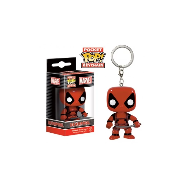 MARVEL Deadpool Pocket POP kulcstartó figura