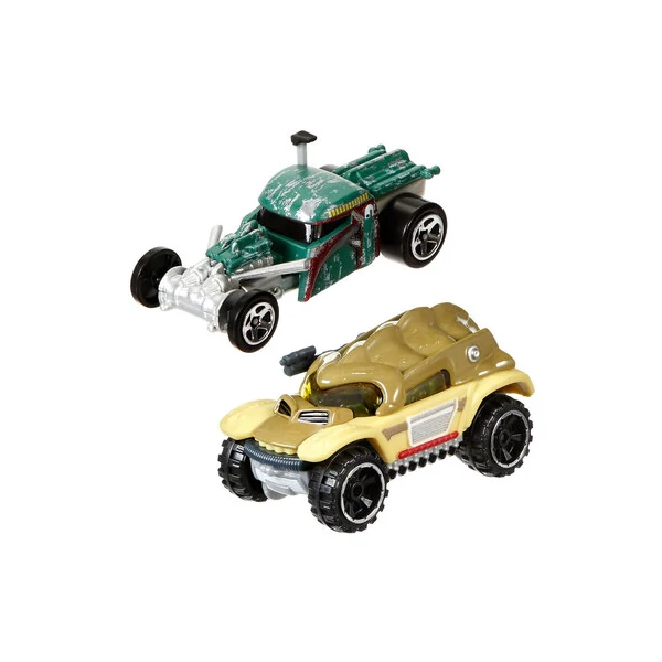 Star Wars Roque One  Luke Skywalker + Rancor Hot Wheels autó szett