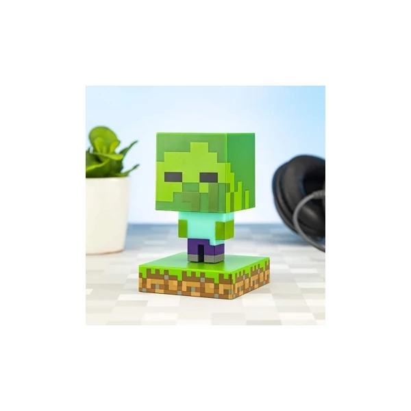 MINECRAFT Zombie Steve mini lámpa