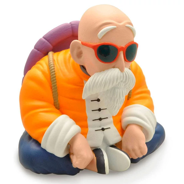 Dragon Ball Master Roshi Chibi persely figura - 15 cm