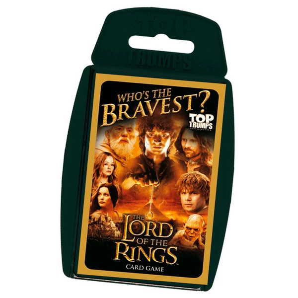 Spanyol nyelvű Gyűrűk Ura Top Trumps kártyajáték