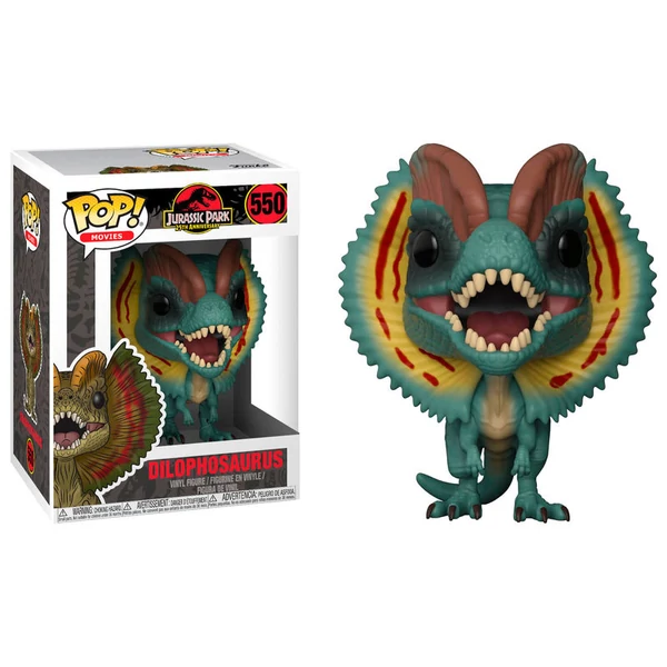 POP figura Jurassic Park Dilophosaurus