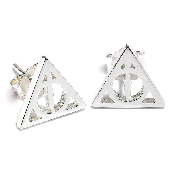 Harry Potter Halál ereklyéi ezüst fülbevaló