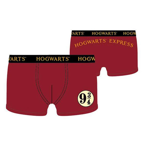 Harry Potter Roxfort Expressz 9 és 3/4-ik vágány felnőtt boxer