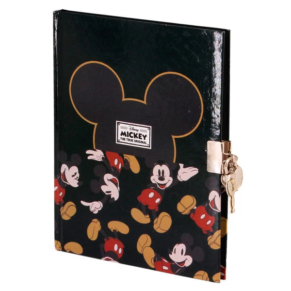Disney Mickey True napló kulccsal