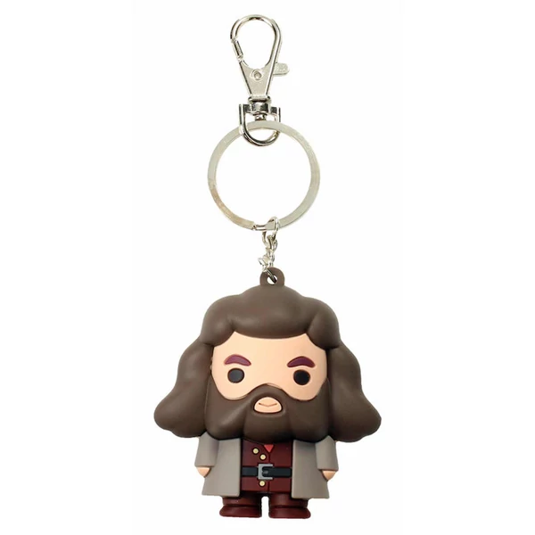 Harry Potter Rubeus Hagrid gumi kulcstartó