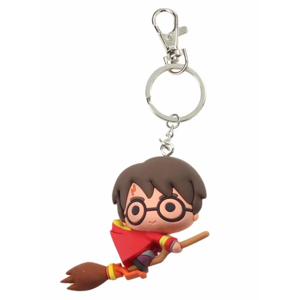 Harry Potter Kviddics gumi kulcstartó