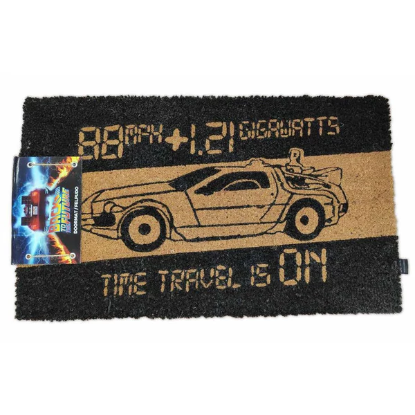 Vissza a jövőbe DeLorean lábtörlő
