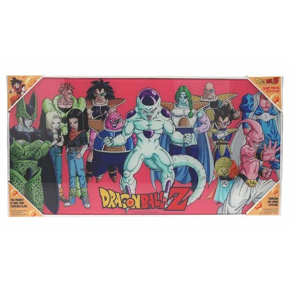 Dragon Ball gonosztevők üveg poszter