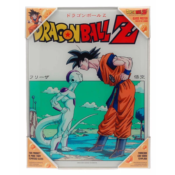 Dragon Ball Goku vs Freezer üveg poszter