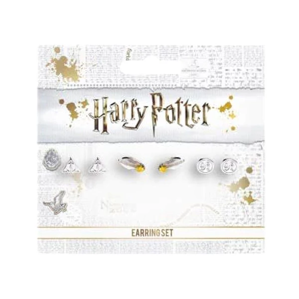 Harry Potter Halál ereklyéi, Arany cikesz és 9 és 3/4-ik vágány fülbevaló szett