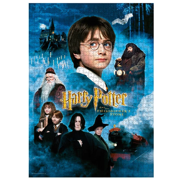 Harry Potter Bölcsek Köve filmplakát 1000 darabos puzzle